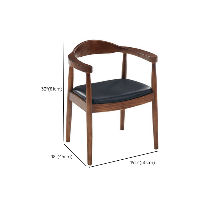 Traditionele 1/2/5/7 stukken meubels vaste houten rechthoekige eetgelegenheden in bruin