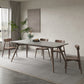 Modernas 1/4/5/7 Piezas Sillas de comedor de comedor Muebles de rectángulo de piedra para casa