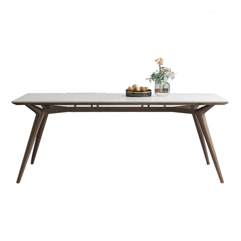 Modernas 1/4/5/7 Piezas Sillas de comedor de comedor Muebles de rectángulo de piedra para casa