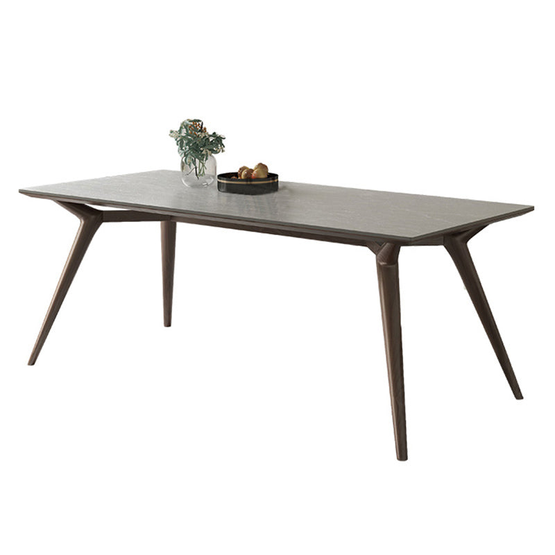 Modernas 1/4/5/7 Piezas Sillas de comedor de comedor Muebles de rectángulo de piedra para casa