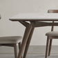 Modernas 1/4/5/7 Piezas Sillas de comedor de comedor Muebles de rectángulo de piedra para casa