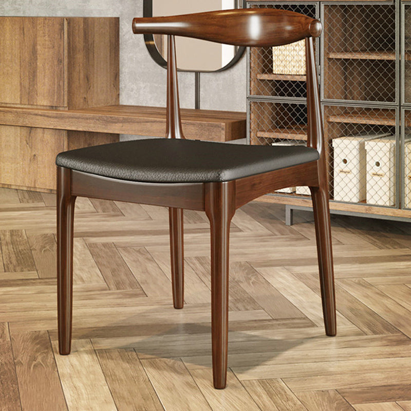 産業1/4/5/7ピース家具ソリッドウッド長方形のダイニングルームセットブラウン