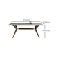 Medieval Modern Stone Dining Table Trestle Base Table for Dining Room Clearhalo 'Dining Tables & Seating' 'Dining Tables' 'dining_table' 'furn' 'furn_dining_table' 'Furniture' 'Kitchen & Dining Furniture' 6677263