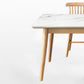 Medieval Modern Stone Dining Table 4 Legs Table for Living Room Clearhalo 'Dining Tables & Seating' 'Dining Tables' 'dining_table' 'furn' 'furn_dining_table' 'Furniture' 'Kitchen & Dining Furniture' 6677286