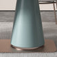 Glam Rectangle Dining Table Sintered Stone Table with Metal Base for Kitchen Clearhalo 'Dining Tables & Seating' 'Dining Tables' 'dining_table' 'furn' 'furn_dining_table' 'Furniture' 'Kitchen & Dining Furniture' 6677412