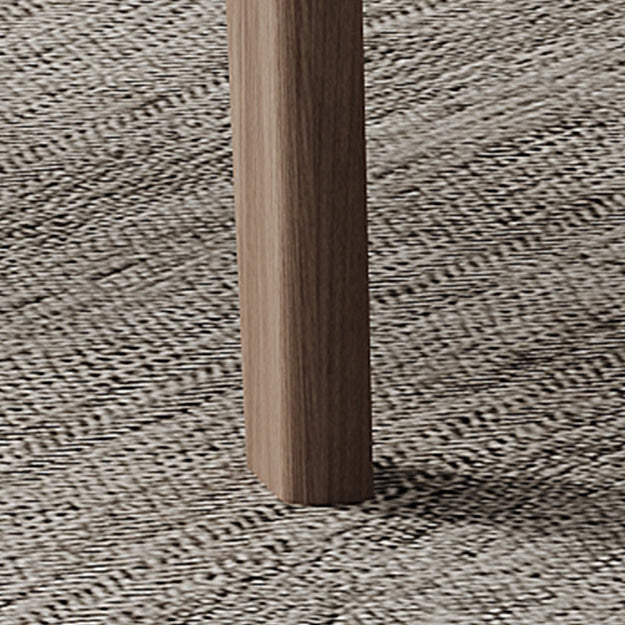 Industrial Style Dining Table Sintered Stone Table with Wooden Legs for Home Use Clearhalo 'Dining Tables & Seating' 'Dining Tables' 'dining_table' 'furn' 'furn_dining_table' 'Furniture' 'Kitchen & Dining Furniture' 6677486