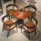 Metal Open Back Dining Chairs Industrial Upholstered Dining Chairs