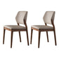 Industrial Solid Wood Dining Chair Wingback Upholstered Side Chair 2 Piece Set Walnut Clearhalo 'Dining Chairs' 'Dining Tables & Seating' 'dining_chair' 'furn' 'furn_dining_chair' 'Furniture' 'Kitchen & Dining Furniture' 6680022