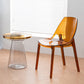 Home Indoor Armless Dining Chairs Acrylic Side Parsons Chair