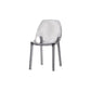 Home Indoor Armless Dining Chairs Acrylic Side Parsons Chair
