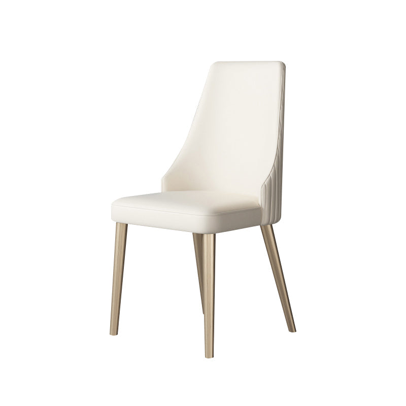 Indoor Kitchen Dining Arm Chair Glam Arm Chair with Upholstered 1 Piece Clearhalo 'Dining Chairs' 'Dining Tables & Seating' 'dining_chair' 'furn' 'furn_dining_chair' 'Furniture' 'Kitchen & Dining Furniture' 6680263