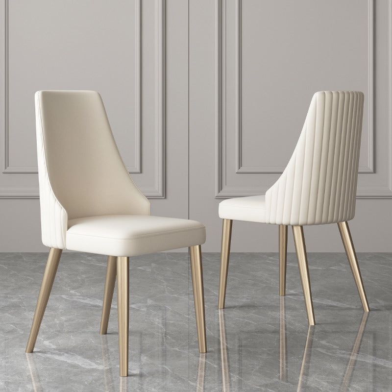 Indoor Kitchen Dining Arm Chair Glam Arm Chair with Upholstered Clearhalo 'Dining Chairs' 'Dining Tables & Seating' 'dining_chair' 'furn' 'furn_dining_chair' 'Furniture' 'Kitchen & Dining Furniture' 6680265