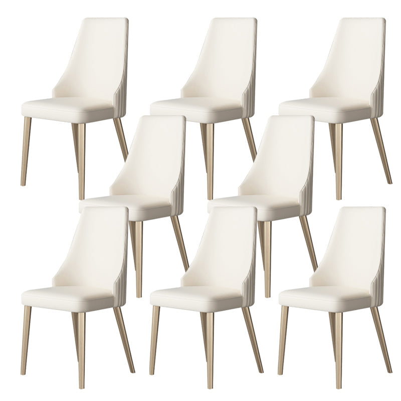 Indoor Kitchen Dining Arm Chair Glam Arm Chair with Upholstered 8 Piece Set Clearhalo 'Dining Chairs' 'Dining Tables & Seating' 'dining_chair' 'furn' 'furn_dining_chair' 'Furniture' 'Kitchen & Dining Furniture' 6680270