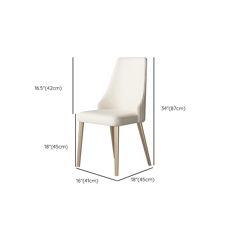 Indoor Kitchen Dining Arm Chair Glam Arm Chair with Upholstered Clearhalo 'Dining Chairs' 'Dining Tables & Seating' 'dining_chair' 'furn' 'furn_dining_chair' 'Furniture' 'Kitchen & Dining Furniture' 6680275