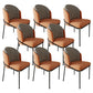 Modern Indoor Armless Dining Chair Upholstered Dining Side Chair