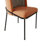 Modern Indoor Armless Dining Chair Upholstered Dining Side Chair