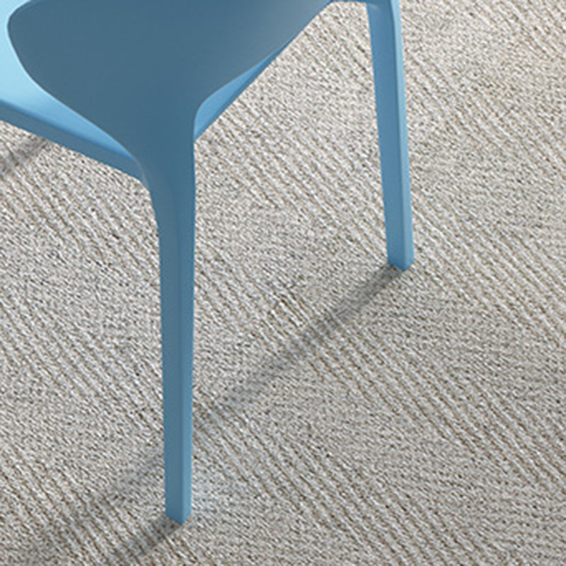 Sala da pranzo sedia laterale di plastica cucina sedie da pranzo senza braccio