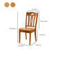 16.5" Wide Side Chair Industrial Wood Side Dining Armless Chairs