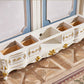 Glam Media Console Open Storage TV Stand Console with 4 Drawers Clearhalo 'furn' 'furn_tv_stands_entertainment_centers' 'Furniture' 'Living Room Furniture' 'TV Stands & Entertainment Centers' 'TV Stands & Media Storage Furniture' 'tv_stands_entertainment_centers' 6682855