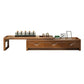 Solid Wood Media Console Traditional TV Stand Console with Drawers Clearhalo 'furn' 'furn_tv_stands_entertainment_centers' 'Furniture' 'Living Room Furniture' 'TV Stands & Entertainment Centers' 'TV Stands & Media Storage Furniture' 'tv_stands_entertainment_centers' 6682874