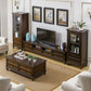Traditional TV Media Console Solid Wood TV Console with 6 Drawers Clearhalo 'furn' 'furn_tv_stands_entertainment_centers' 'Furniture' 'Living Room Furniture' 'TV Stands & Entertainment Centers' 'TV Stands & Media Storage Furniture' 'tv_stands_entertainment_centers' 6682895