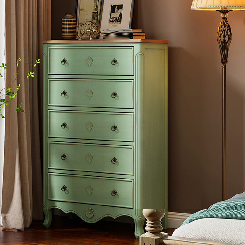 Distressed Storage Chest Dresser Traditional Dresser with Drawers Clearhalo 'Bedroom Furniture' 'Dressers & Chests' 'dressers_chests' 'furn' 'furn_dressers_chests' 'Furniture' 6683647