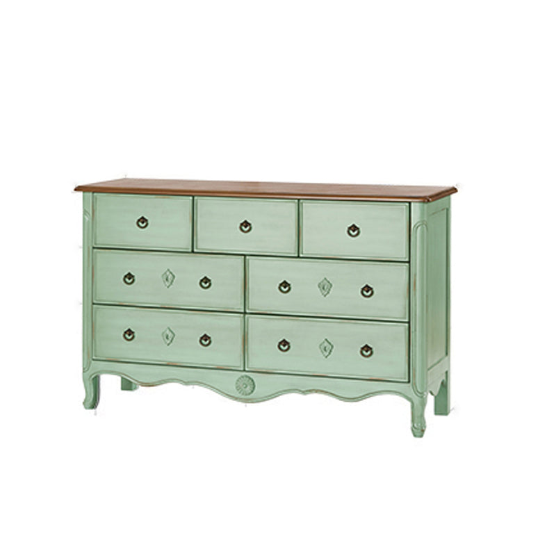 Distressed Storage Chest Dresser Traditional Dresser with Drawers Clearhalo 'Bedroom Furniture' 'Dressers & Chests' 'dressers_chests' 'furn' 'furn_dressers_chests' 'Furniture' 6683653