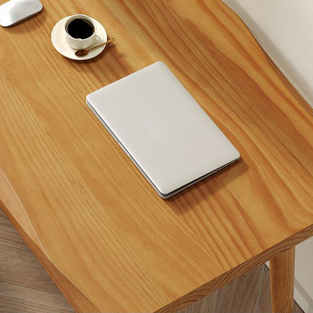 Bureau de bureau en bois massif contemporain du bureau rectangulaire pour le bureau