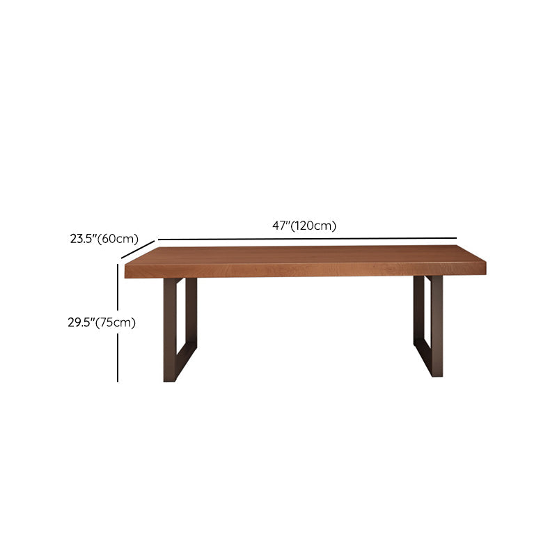 Zeitgenössischer rechteckiger Büroschreibtisch Holzschreiber für Büro