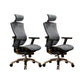 Modern Office Chair Removable Arms Adjustable Seat Height Desk Chair with Wheels