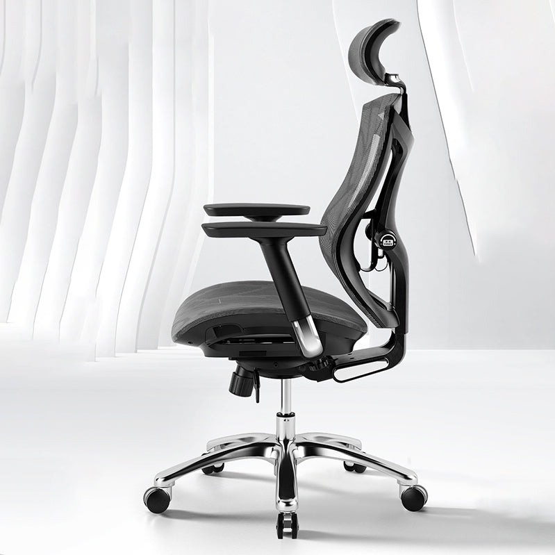 Modern Office Chair Removable Arms Adjustable Seat Height Desk Chair with Wheels Clearhalo 'furn' 'furn_office_chair' 'Furniture' 'Office Chairs' 'Office Furniture' 'office_chair' 6684994