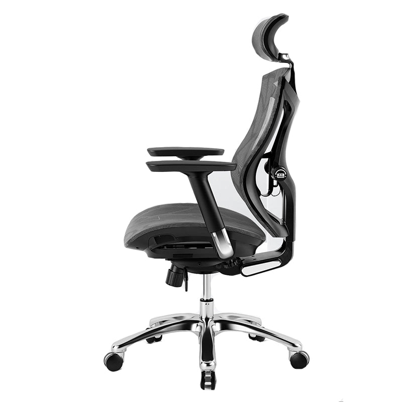 Modern Office Chair Removable Arms Adjustable Seat Height Desk Chair with Wheels Clearhalo 'furn' 'furn_office_chair' 'Furniture' 'Office Chairs' 'Office Furniture' 'office_chair' 6684998