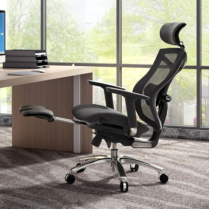 Modern Office Chair Removable Arms Adjustable Seat Height Desk Chair with Wheels Clearhalo 'furn' 'furn_office_chair' 'Furniture' 'Office Chairs' 'Office Furniture' 'office_chair' 6685008