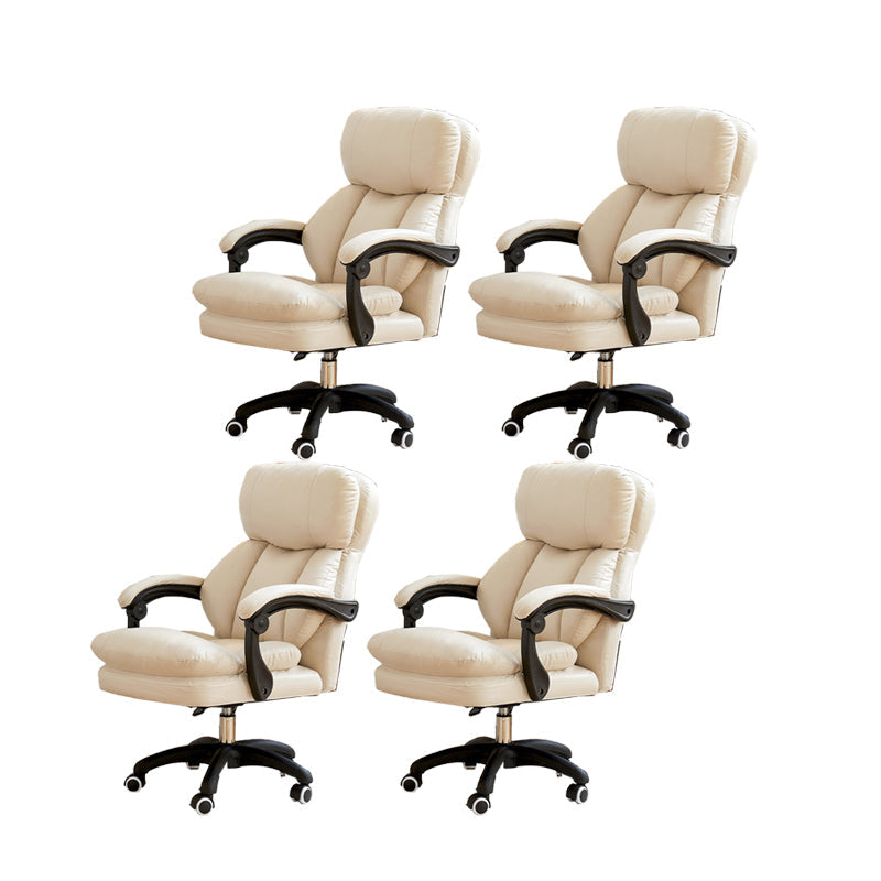 Chaise pivotante moderne Hauteur de siège réglable Inclinaison de mécanisme de bureau chaise de bureau avec roues