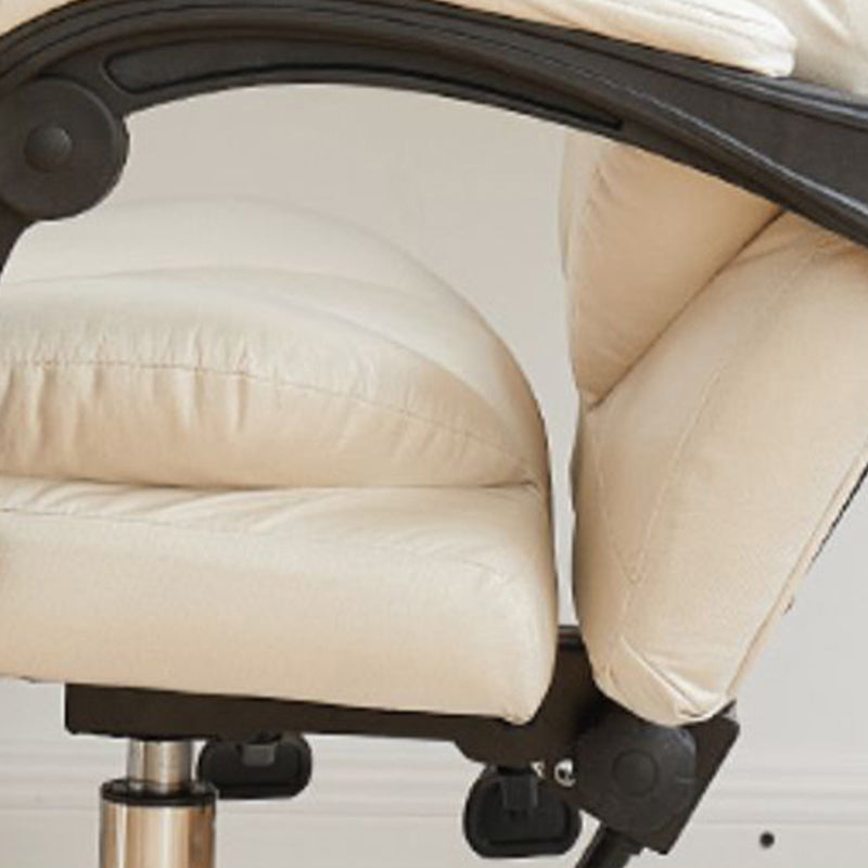 Chaise pivotante moderne Hauteur de siège réglable Inclinaison de mécanisme de bureau chaise de bureau avec roues