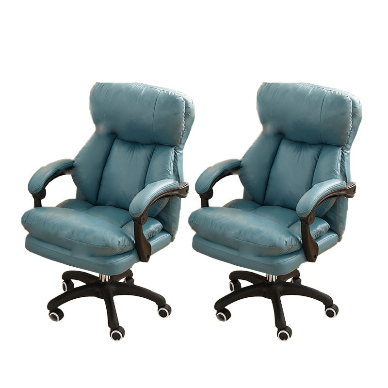 Chaise pivotante moderne Hauteur de siège réglable Inclinaison de mécanisme de bureau chaise de bureau avec roues