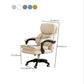 Chaise pivotante moderne Hauteur de siège réglable Inclinaison de mécanisme de bureau chaise de bureau avec roues
