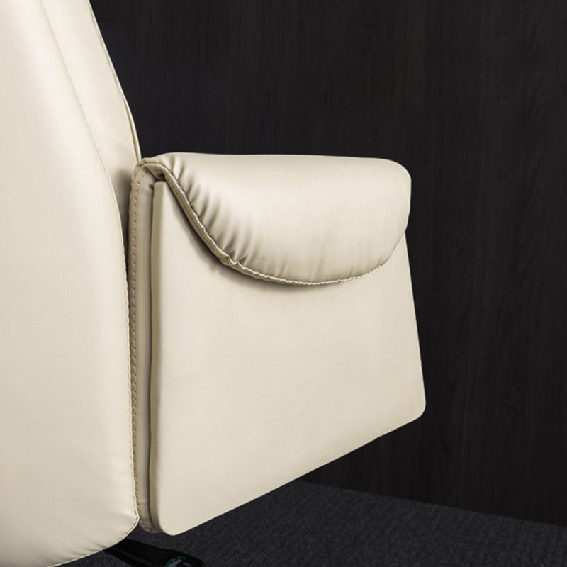 オフィスのためのコンテンポラリーレザーエグゼクティブチェアスイベルマネージャーの椅子