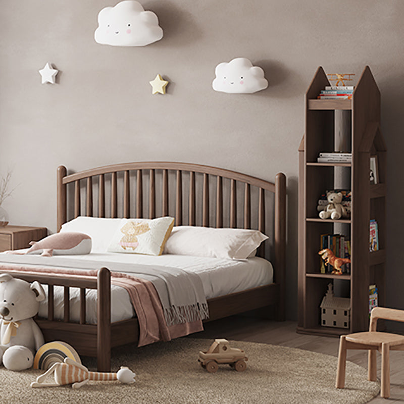 Modern Style Open Back Bookshelf Wooden Vertical Bookcase with Rectangular Shelves Clearhalo 'Bookcases' 'furn' 'furn_bookcases' 'Furniture' 'Office Furniture' 6685561