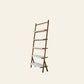 Moderne stijl Open Back Bookshelf Ladder Houten boekenkast voor thuiskantoor