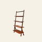 Moderne stijl Open Back Bookshelf Ladder Houten boekenkast voor thuiskantoor