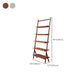 Moderne stijl Open Back Bookshelf Ladder Houten boekenkast voor thuiskantoor