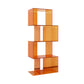 ACRYLIC Open Back Bookcase Scandinavian Standard Bookshelf con estantes