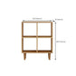Modern Style Open Back Bookshelf Wooden Shelf Bookcase in Brown Clearhalo 'Bookcases' 'furn' 'furn_bookcases' 'Furniture' 'Office Furniture' 6685742