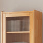 Modern Style Closed Back Book Shelf Rectangular Wooden Bookcase