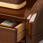 Mid-Century Modern Seating Bench Rectangle Cushioned Shoe Storage Entryway Bench Clearhalo 'Benches' 'Chairs & Seating' 'furn' 'furn_benches' 'Furniture' 'Living Room Furniture' 6685826