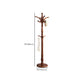 Solid Wood Entry Coat Rack Traditional Style Simple Living Room Floor Coat Hanger Clearhalo 'Entry & Mudroom Furniture' 'furn' 'furn_hall_tree_coat_racks' 'Furniture' 'Hall Trees & Coat Racks' 'hall_tree_coat_racks' 6685849