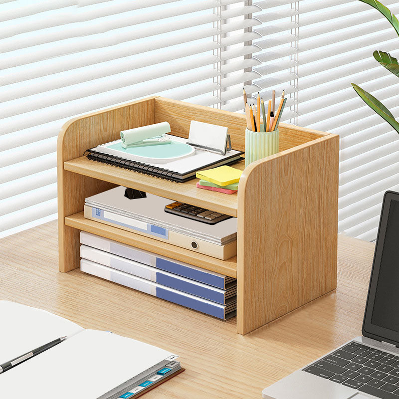 Mobile mobile contemporaneo archivio verticale in legno con archiviazione