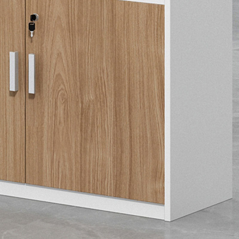 Locking Filing Cabinet Storage Shelves Wood Modern Vertical Filing Cabinet Clearhalo 'Filing Cabinets' 'filling_cabinets' 'furn' 'furn_filling_cabinets' 'Furniture' 'Office Furniture' 6686180