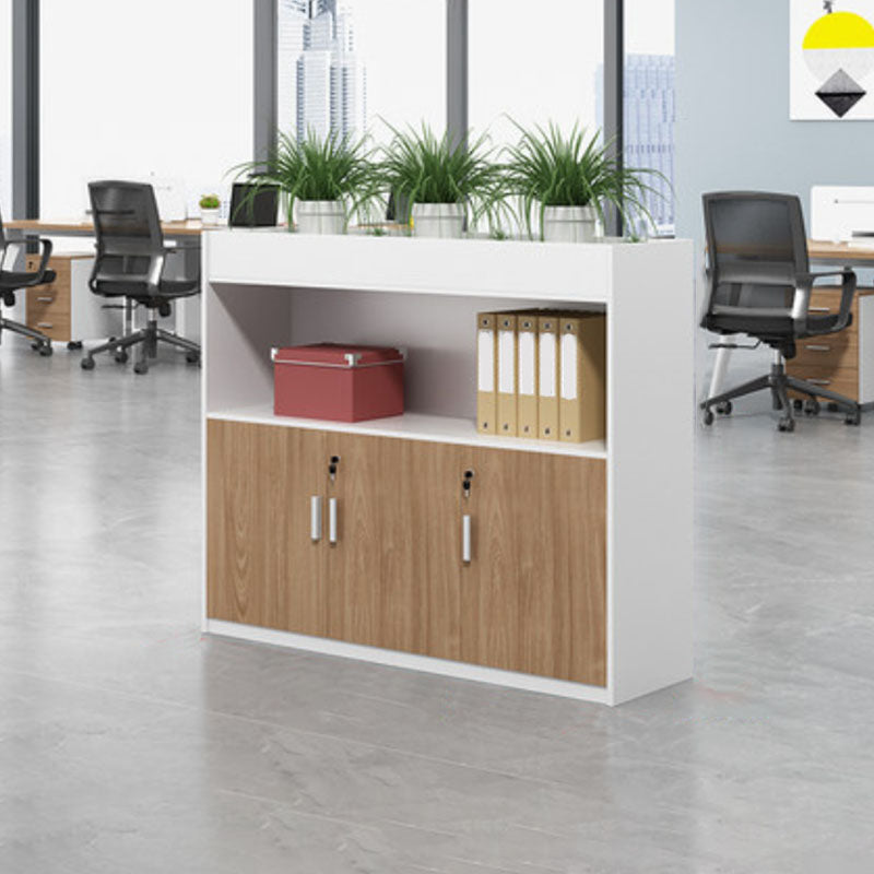 Locking Filing Cabinet Storage Shelves Wood Modern Vertical Filing Cabinet Natural Wood White 3 Clearhalo 'Filing Cabinets' 'filling_cabinets' 'furn' 'furn_filling_cabinets' 'Furniture' 'Office Furniture' 6686186